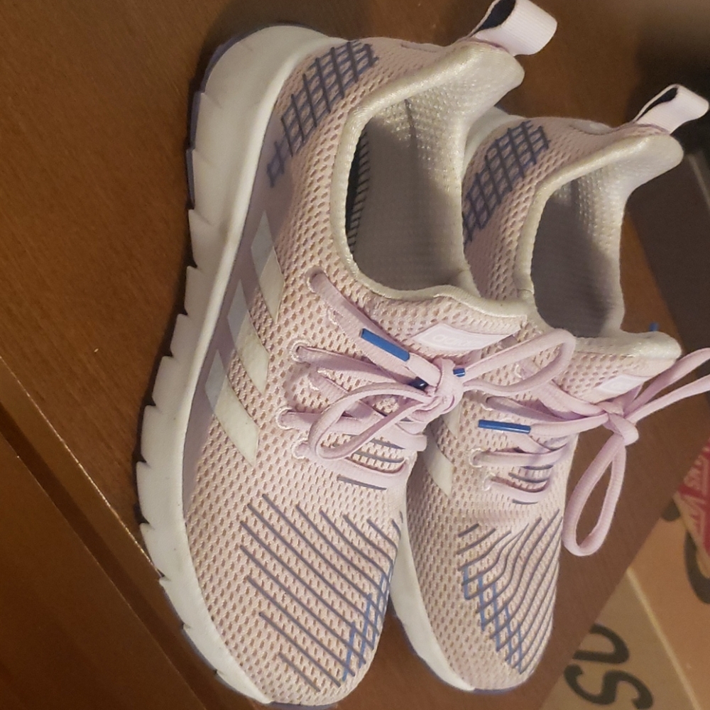 Pink Adidas sneakers